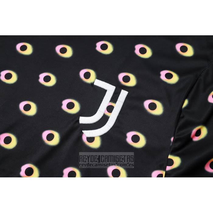 Chandal del Juventus Manga Corta 2024-2025 Negro - Pantalon Corto